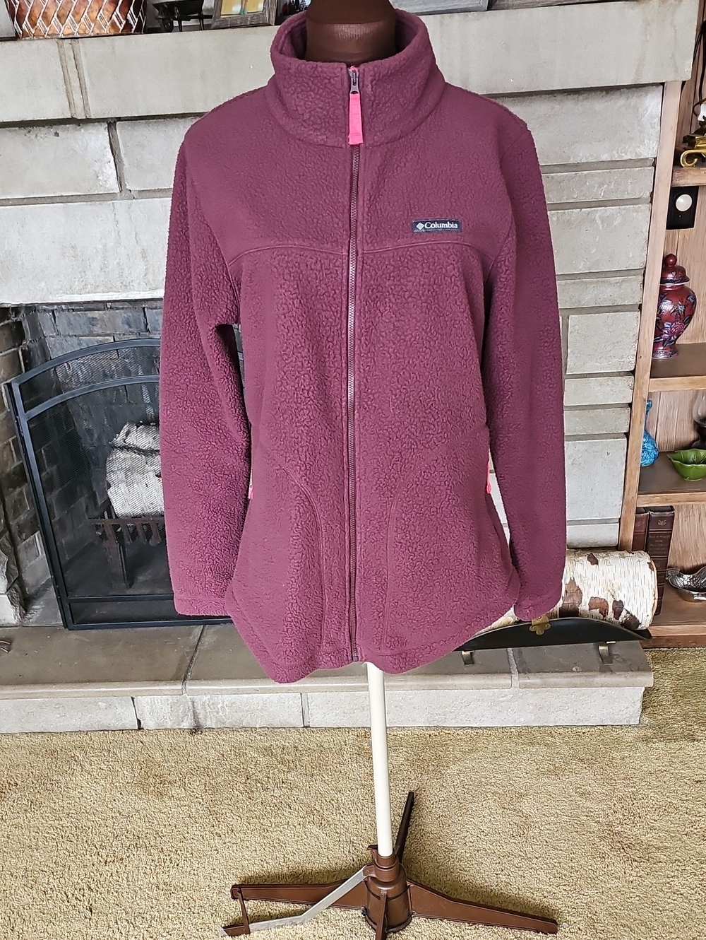 Women's Columbia Fleece With Omni-heat Lined Jacket.